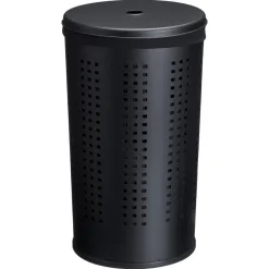 Kwantum Wasmanden*Wasmand Metaal Zwart - 45 Liter