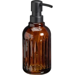 Kwantum Keukenaccessoires|Badkameraccessoires*Zeepdispenser Ribbel Amber