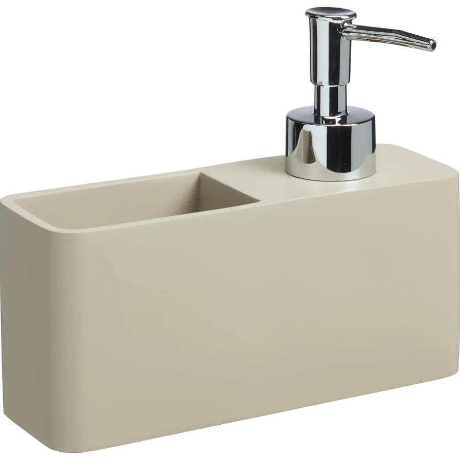 Kwantum Keukenaccessoires|Badkameraccessoires*Zeepdispenser Traverne Taupe